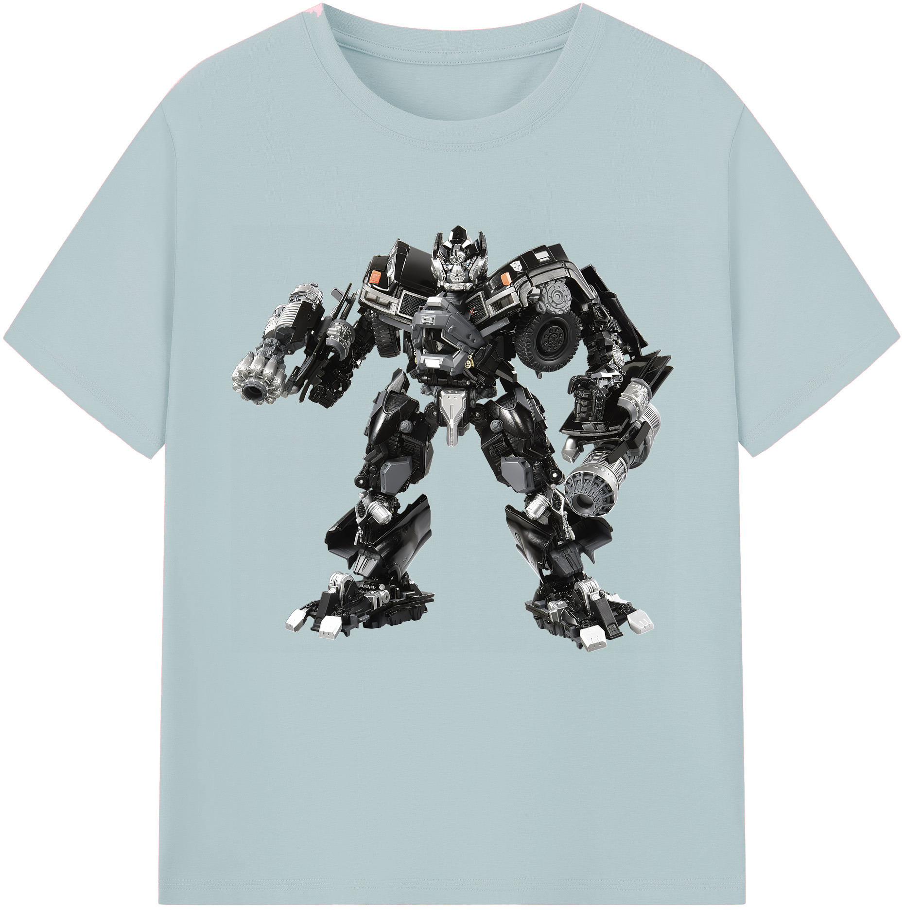 （画像用） Transformers トランスフォーマー 綿100％半袖Tシャツ（フロントプリント）